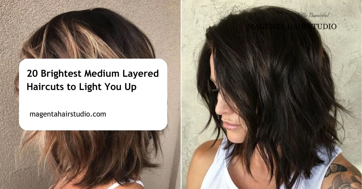 20 Brightest Medium Layered Haircuts to Light You Up