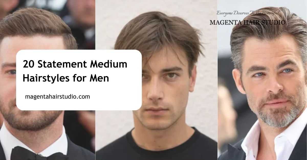 20 Statement Medium Hairstyles for Men