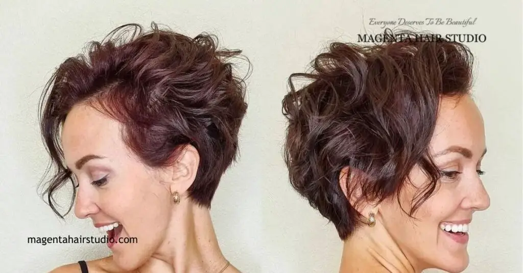 20 Most Delightful Short Wavy Hairstyles You Need to Try Now 11 Asymmetrical Wavy Cut