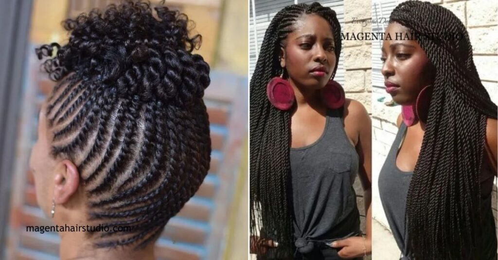 10 Stunning Natural Curly Hairstyles to Embrace Your Curls 7 Braids and Twists