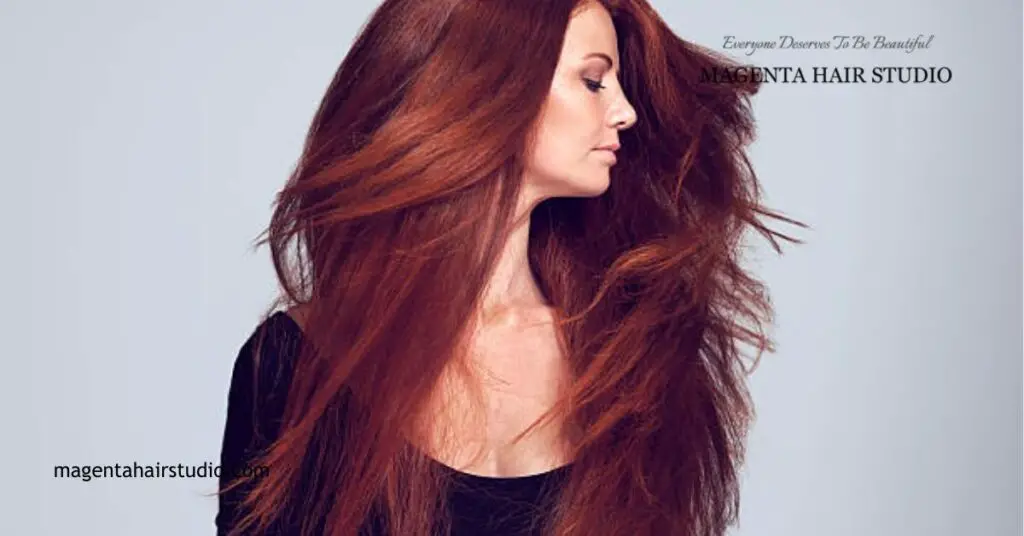Caring for Dark Red Hair