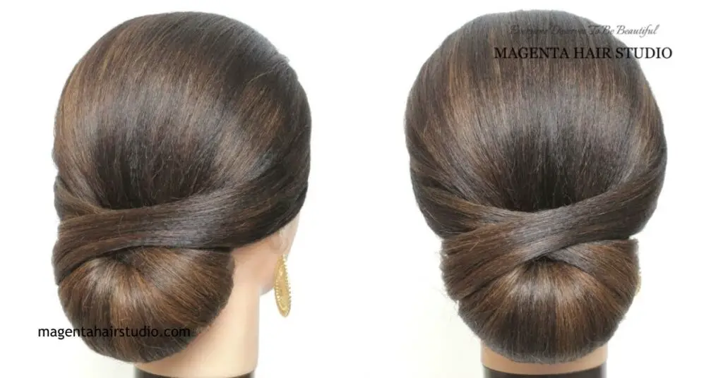 Top 30 Respectable Yet Modern Hairstyles for Women Over 50 26 Elegant Low Bun