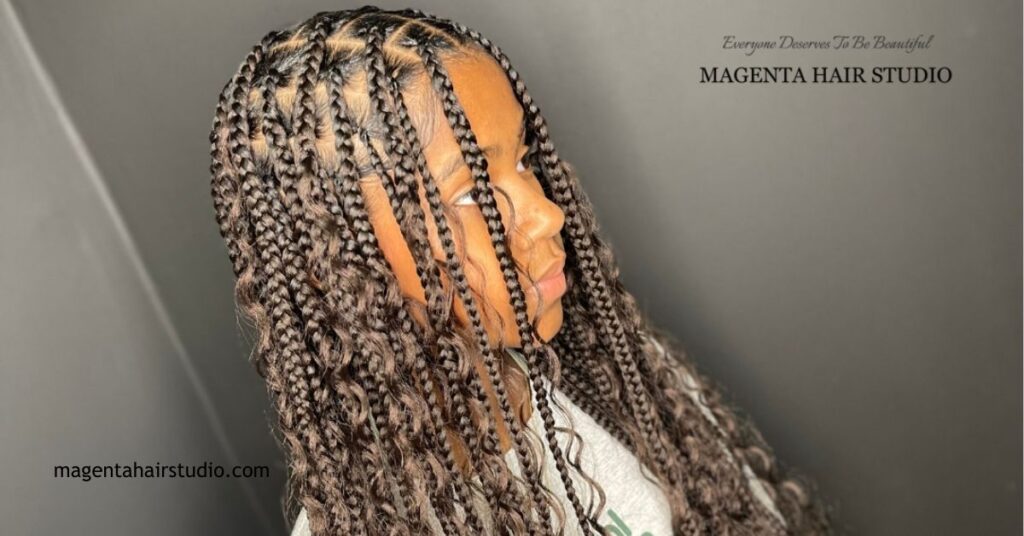 Ghana Braids Guide: Top Styles, Care Tips & Best US Salons 3 Goddess Braids