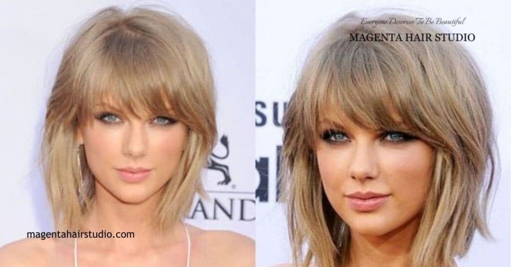 Get the Perfect Bob with Side Bangs: Trends, Tips & Celeb Styles 3 Heart Shaped Faces