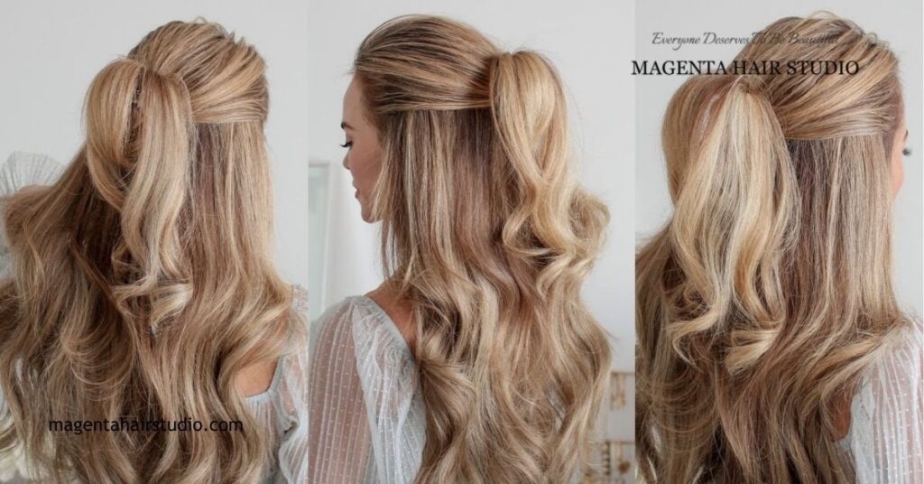 10 Stunning Half Updos for Every Occasion: Easy Styles to Elevate Your Look 5 How To Create A Half Updo
