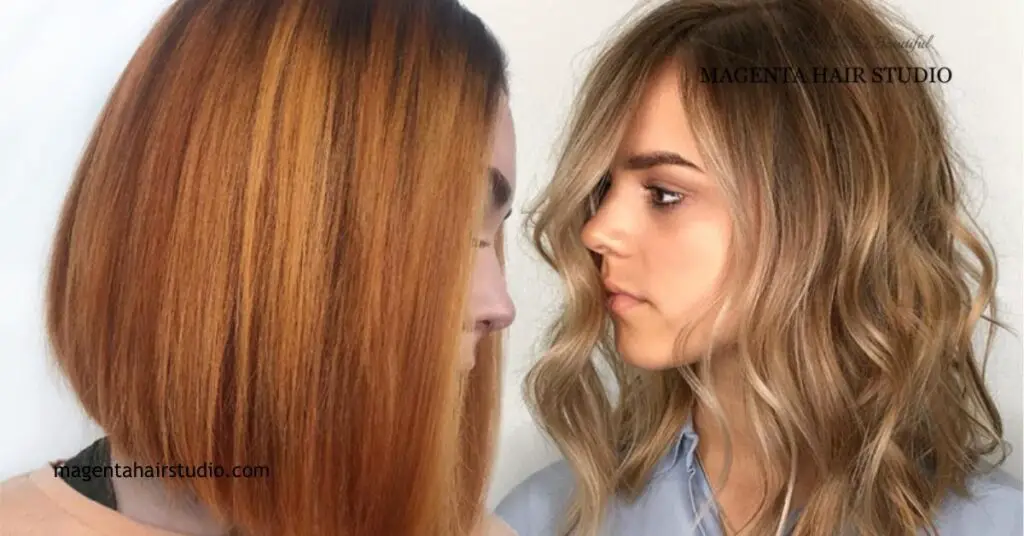 20 Brightest Medium Layered Haircuts to Light You Up in 2025 19 Layered Center Part Lob