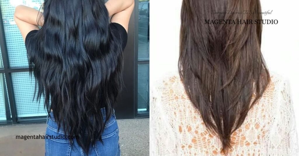 15 Most Fantastic Trendy Layered Hairstyles for Long Hair You'll Love 3 Layered V Cut