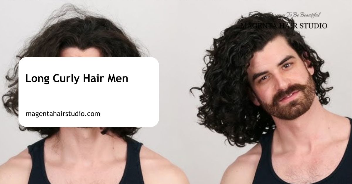 Long Curly Hair Men