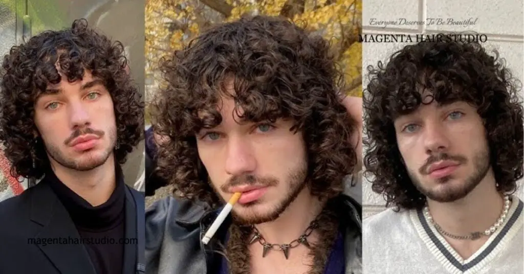 Long Curly Hair Men: Styles, Care Tips & Celebrity Inspiration 3 Modern Long Curls
