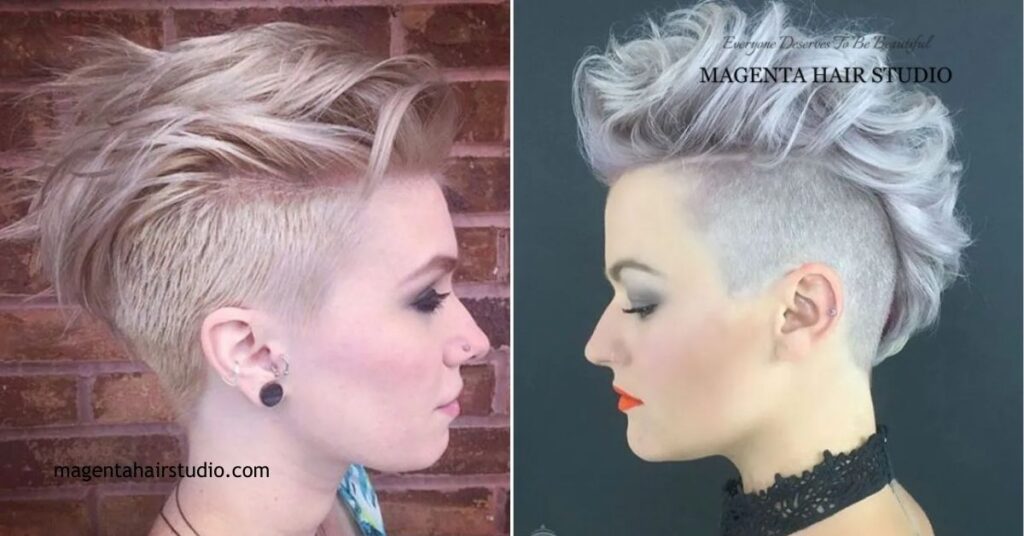 15 Most Endearing Short Hairstyles for Fine Hair: Boost Volume & Style 11 Mohawk Inspired Short Hairstyle
