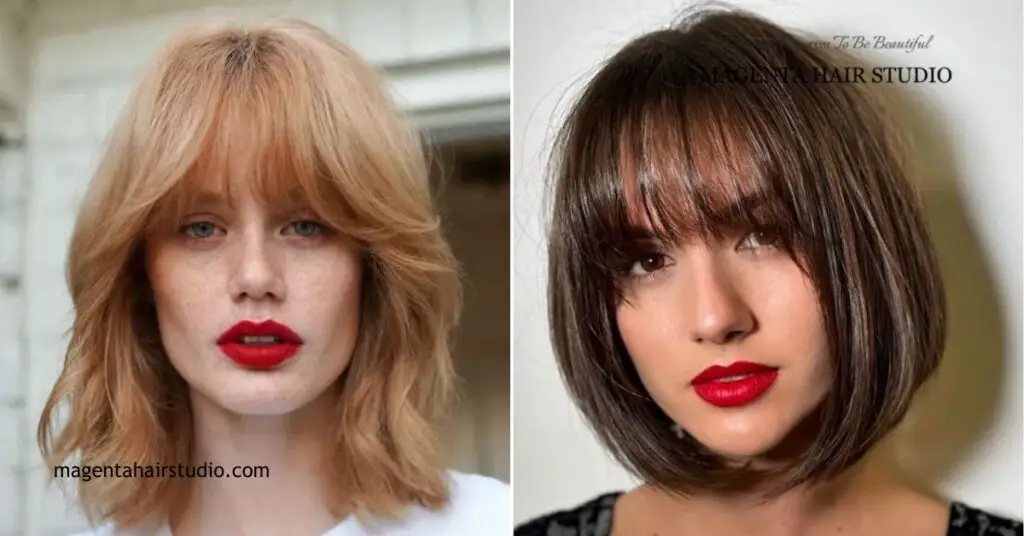 Get the Perfect Bob with Side Bangs: Trends, Tips & Celeb Styles 5 Square Faces
