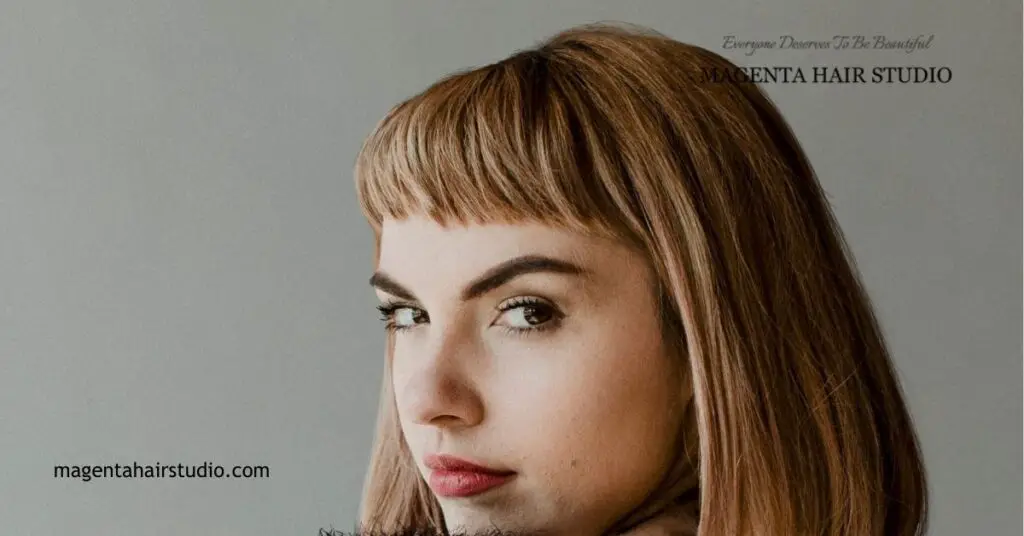 10 Stunning Hairstyles for Fine Hair to Add Volume and Style 9 Straight Fringe for Fine Hair