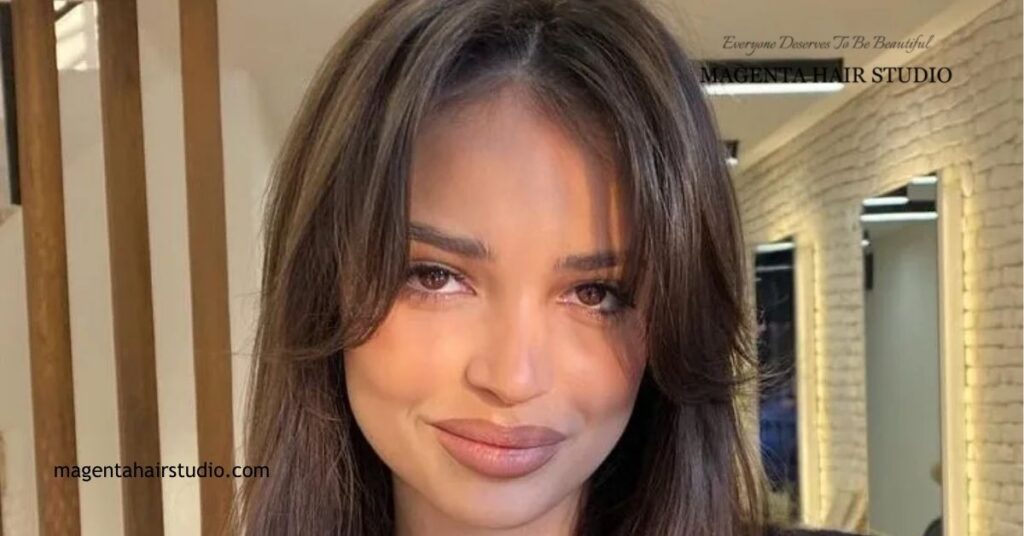 Long Curtain Bangs: Versatile Styles, Maintenance Tips & Celebrity Looks 7 Straight Hair