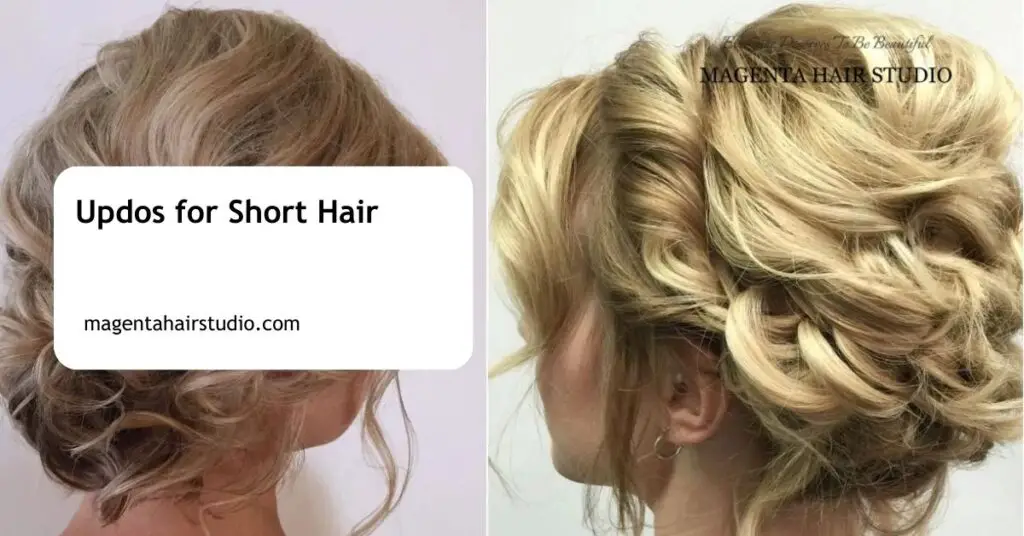 Updos for Short Hair
