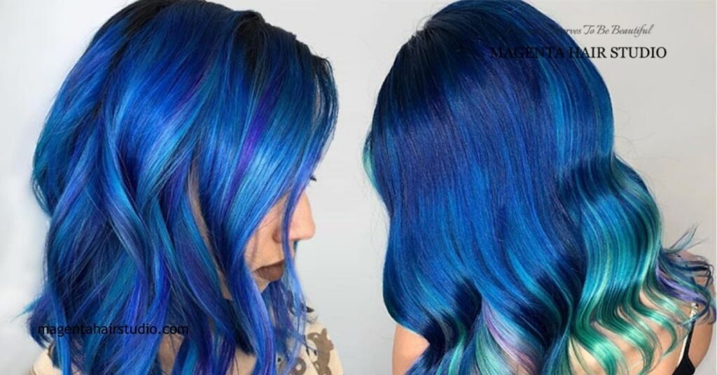 How to Achieve Stunning Mermaid Hair: Colors, Styles & Maintenance Tips 2 Vibrant and Iridescent Hues