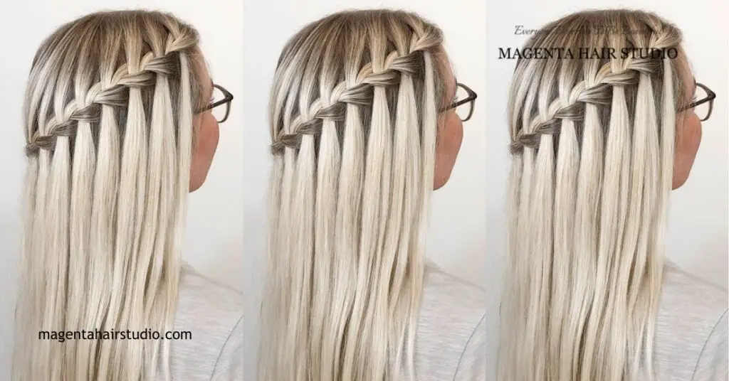 Ultimate Guide to Types of Braids: Classic to Trendy Styles for Every Occasion 6 Waterfall Braid