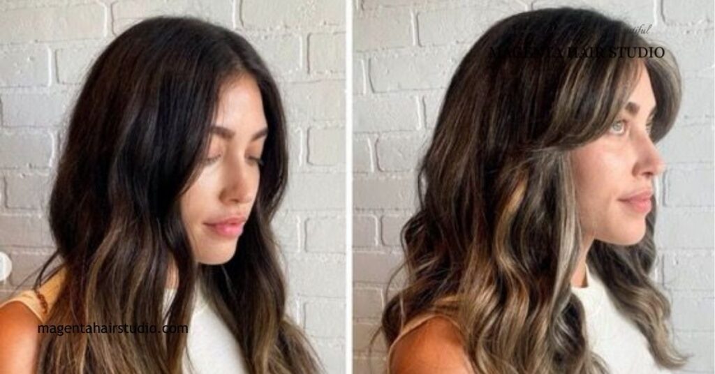 Long Curtain Bangs: Versatile Styles, Maintenance Tips & Celebrity Looks 6 Wavy Hair