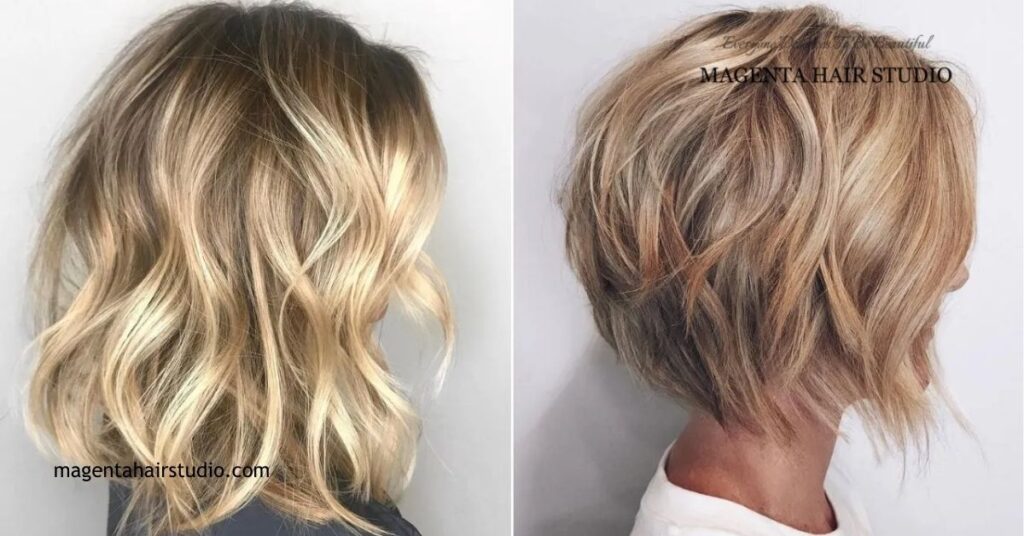Top 30 Respectable Yet Modern Hairstyles for Women Over 50 8 Wavy Lob