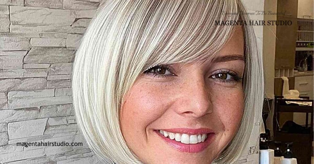 Top 30 Respectable Yet Modern Hairstyles for Women Over 50 31 Wispy Side Bangs
