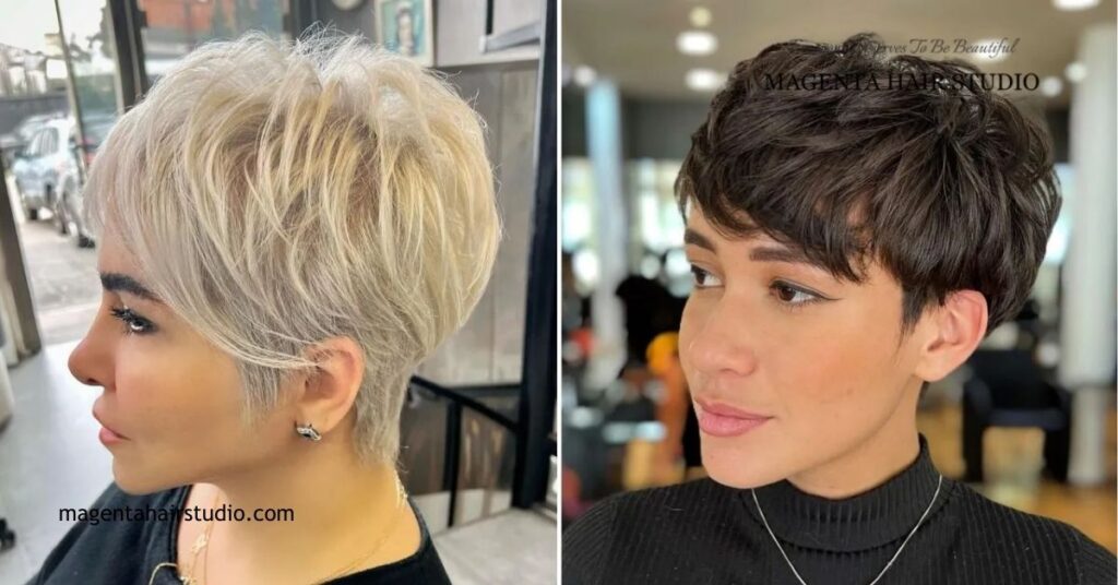 The Most Effortless Classy Short Hairstyles for Thick Hair 5 Textured Pixie
