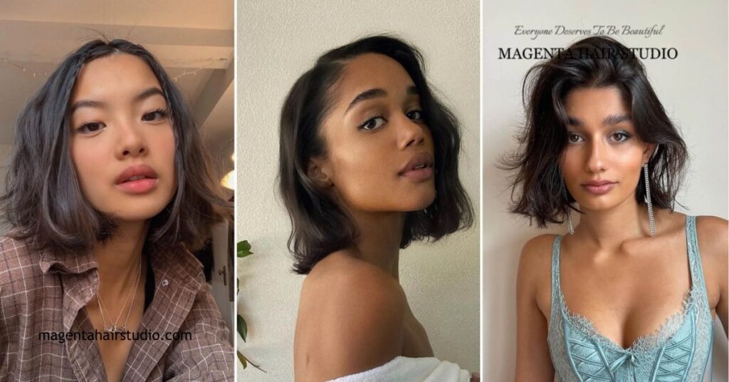 Transitioning from Straight to Wavy Bob Hairstyles