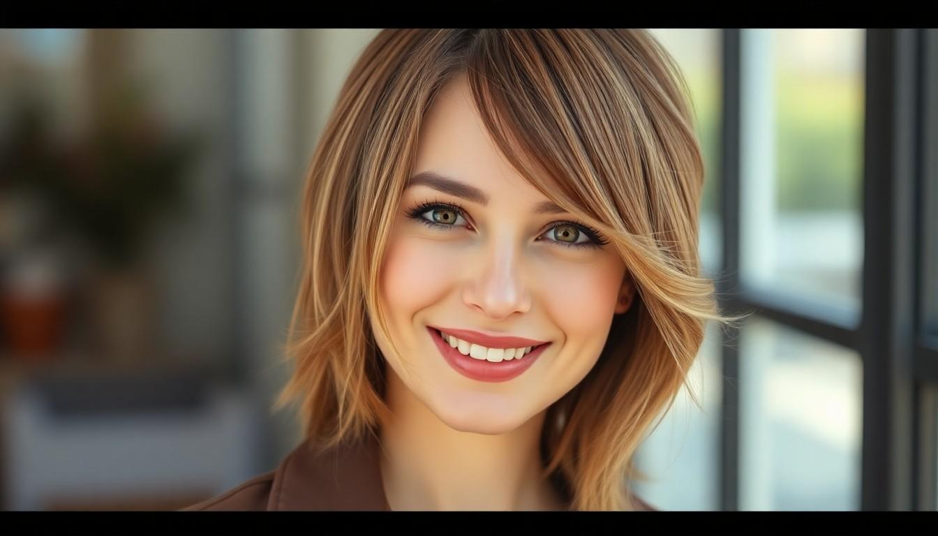 10 Effortless Medium Length Hairstyles with Bangs You'll Love | Low Maintenance Looks 4 035bfe53 cf8f 4fea b136 45e875e72cc3HUkX0DwZZhWHBl4tgt fB