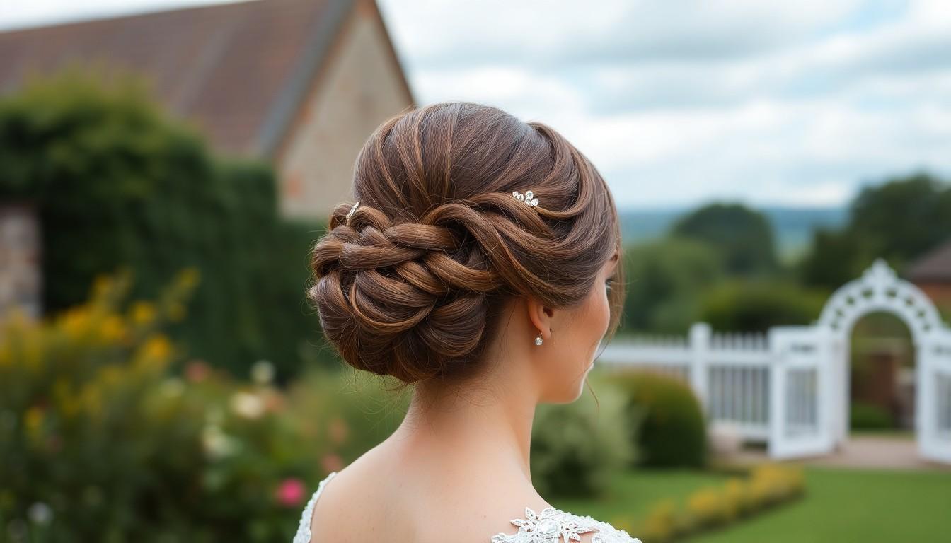 10 Stunning Wedding Hairstyles for Medium Hair | Perfect for Your Big Day 4 10 Stunning Wedding Hairstyles for Medium Hair | Perfect for Your Big Day 3