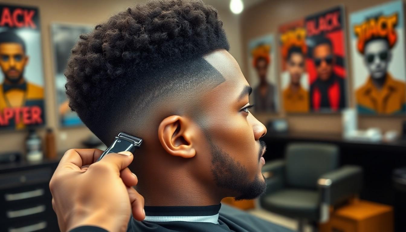 20 Fresh Fade Haircuts for Black Men: Find Your Perfect Style Today 16 20 Fresh Fade Haircuts for Black Men: Find Your Perfect Style Today 15