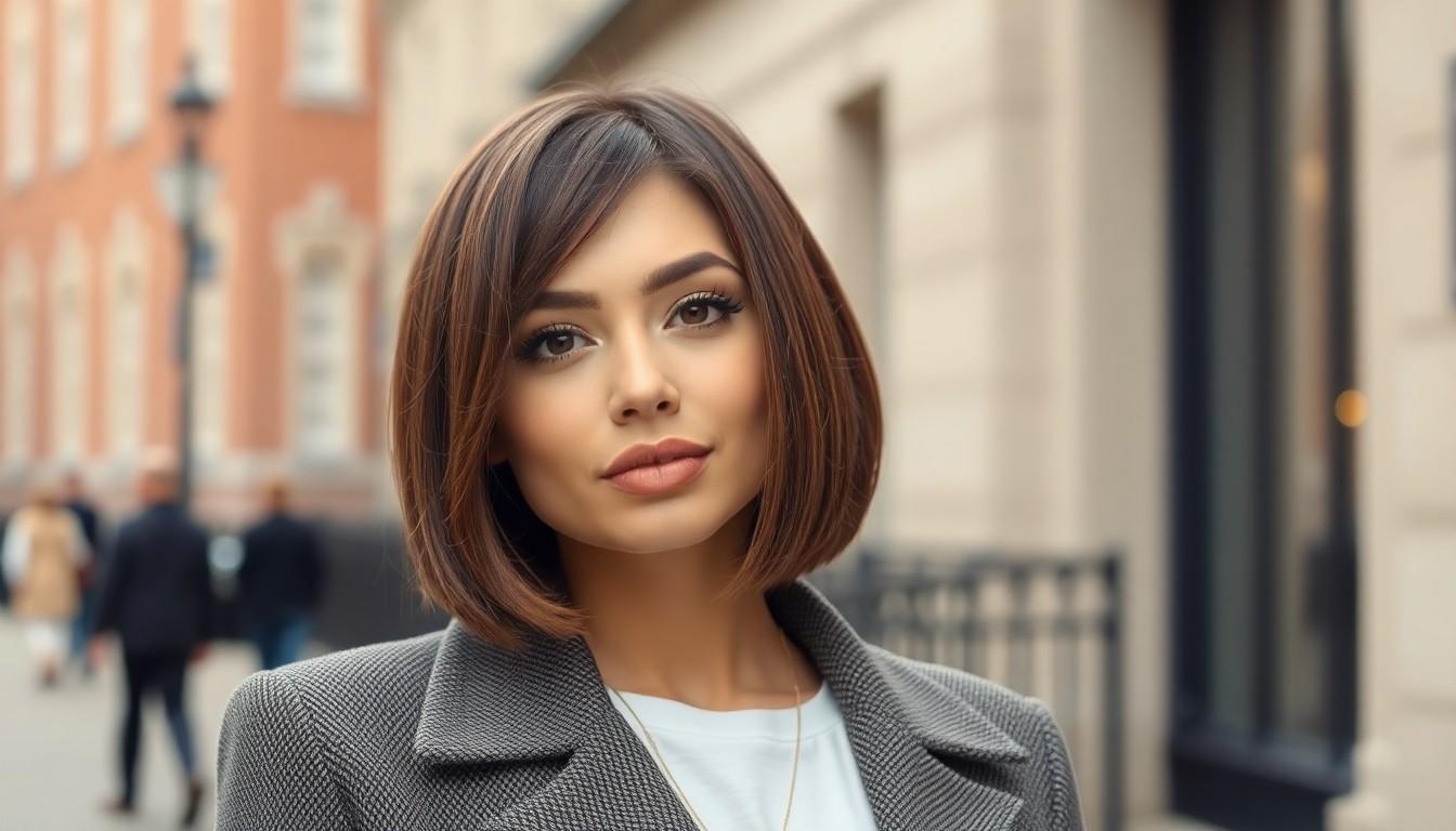 15 Stunning Short Brown Hairstyles That Are Trending This Season 17