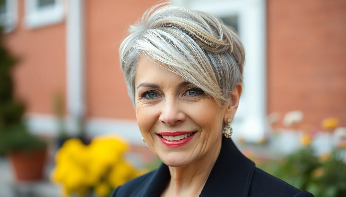 15 Elegant Short Hairstyles for Women Over 50 | Timeless & Low-Maintenance Looks 14 15 Elegant Short Hairstyles for Women Over 50 | Timeless & Low-Maintenance Looks 13