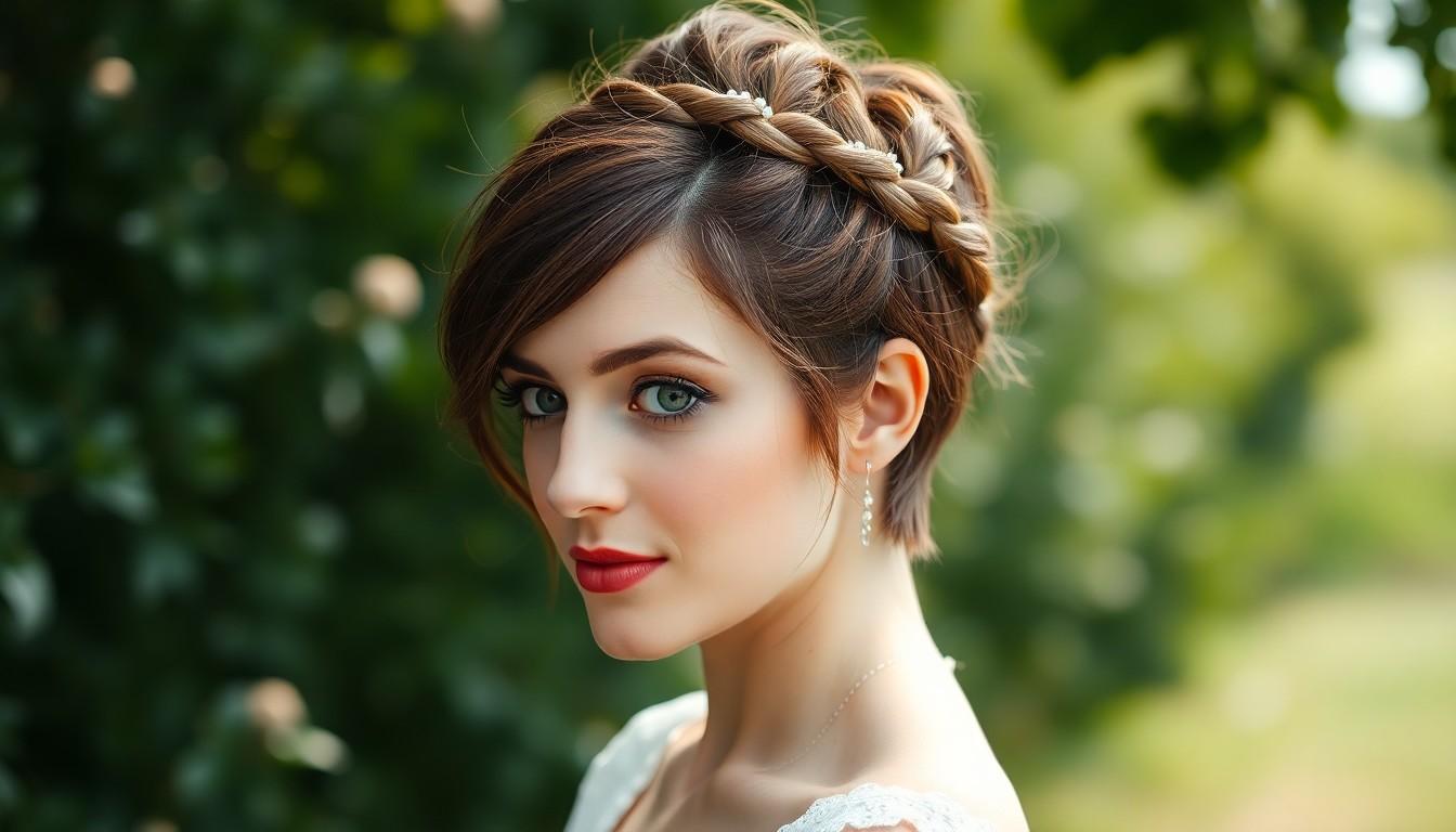 20 Stunning Short Wedding Hairstyles That Will Make You Say "Wow" [2025 Guide] 7