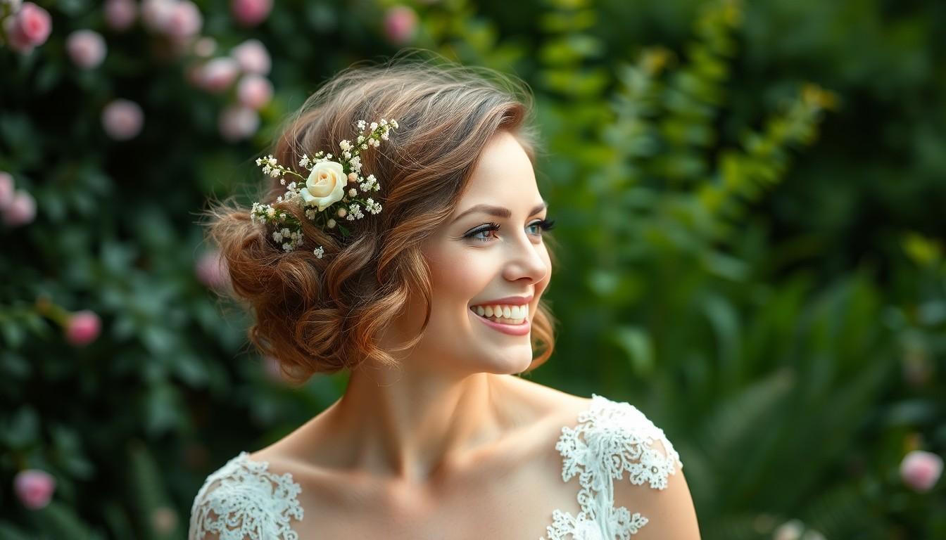 20 Stunning Short Wedding Hairstyles That Will Make You Say "Wow" [2025 Guide] 3