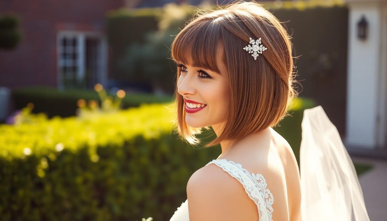 20 Stunning Short Wedding Hairstyles That Will Make You Say "Wow" [2025 Guide] 1