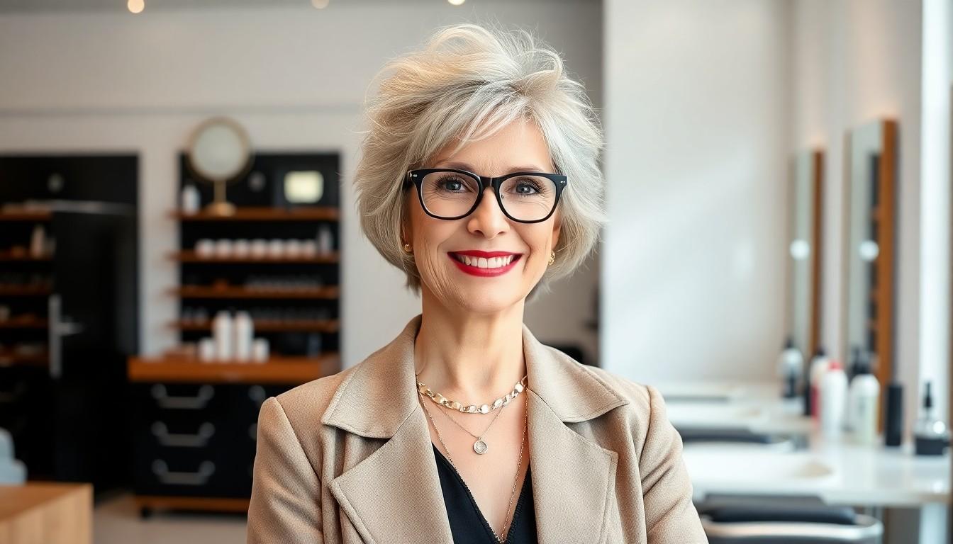 10 Stunning Short Hairstyles for Women Over 60 That Add Volume & Require Zero Fuss 8 10 Stunning Short Hairstyles for Women Over 60 That Add Volume & Require Zero Fuss 7