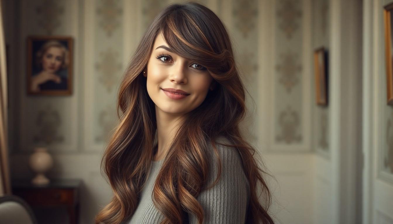 15 Stunning Side Swept Bangs That Will Transform Your Look Instantly 8 15 Stunning Side Swept Bangs That Will Transform Your Look Instantly 7