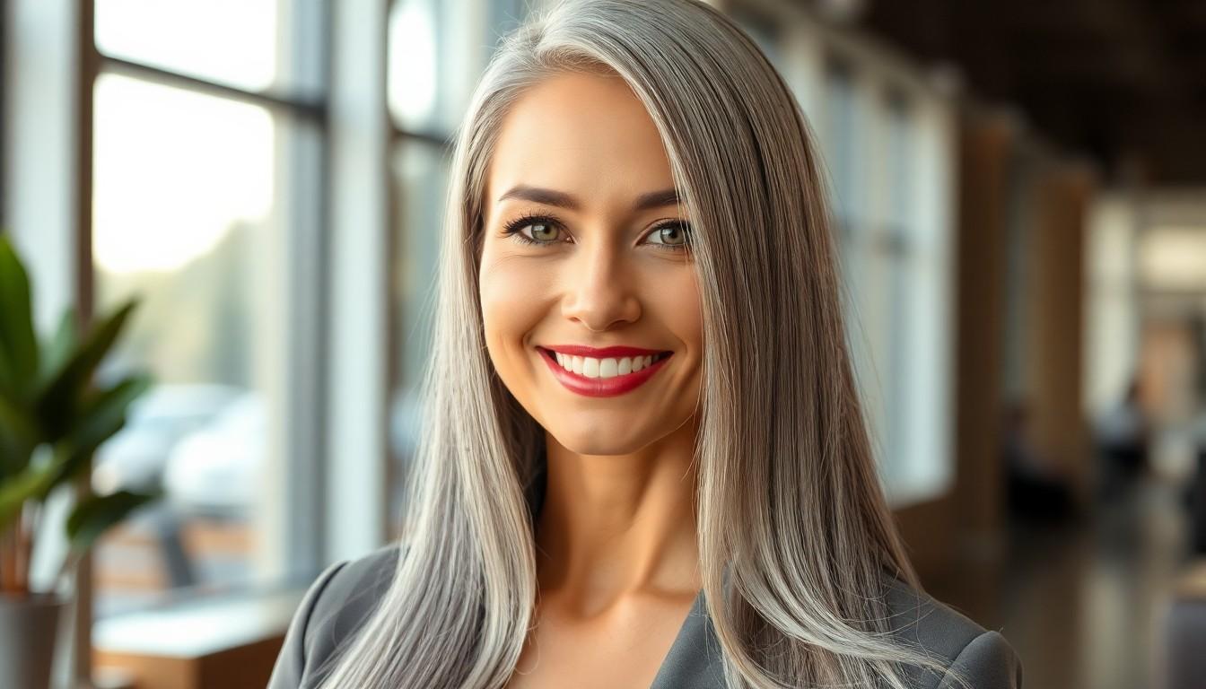 20 Stunning Gray Hair Styles That Will Make You Ditch the Dye | Embrace Silver Beauty 18 20 Stunning Gray Hair Styles That Will Make You Ditch the Dye | Embrace Silver Beauty 17