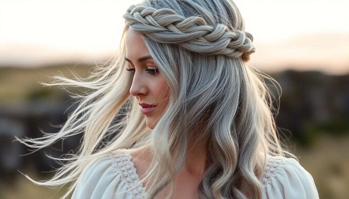 20 Stunning Gray Hair Styles That Will Make You Ditch the Dye | Embrace Silver Beauty 12 20 Stunning Gray Hair Styles That Will Make You Ditch the Dye | Embrace Silver Beauty 11