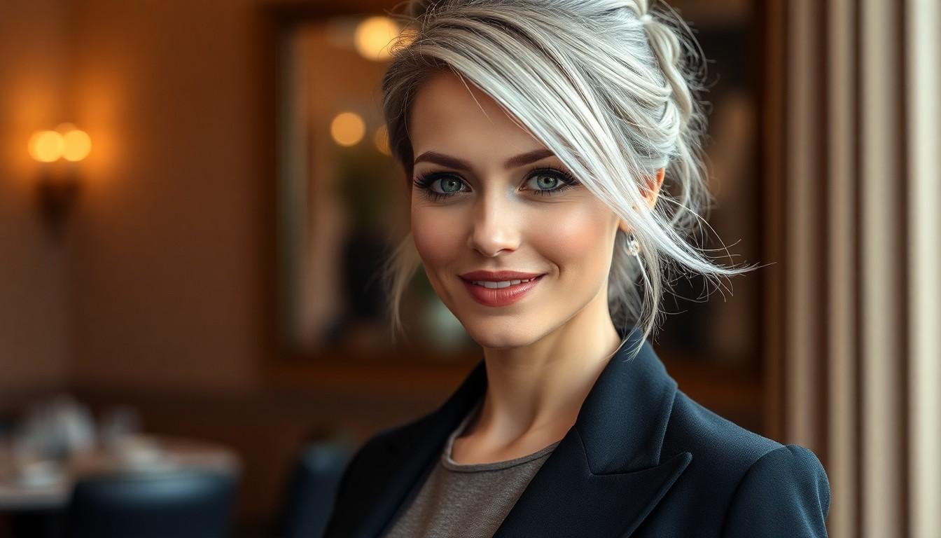 20 Stunning Gray Hair Styles That Will Make You Ditch the Dye | Embrace Silver Beauty 8 20 Stunning Gray Hair Styles That Will Make You Ditch the Dye | Embrace Silver Beauty 7