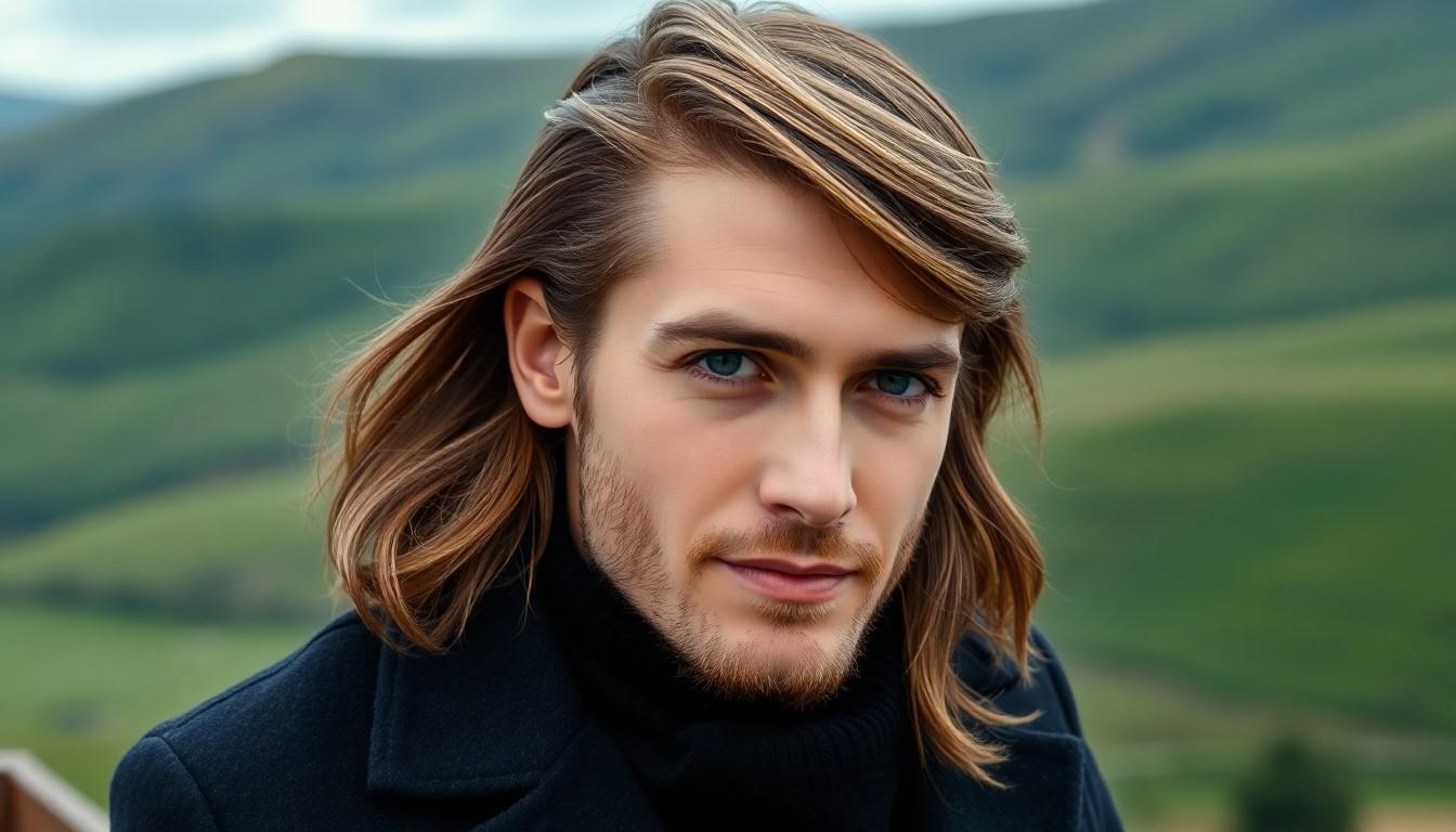 30 Dignified Long Hairstyles for Men: Elegant Looks from Classic to Modern 10 30 Dignified Long Hairstyles for Men: Elegant Looks from Classic to Modern 9