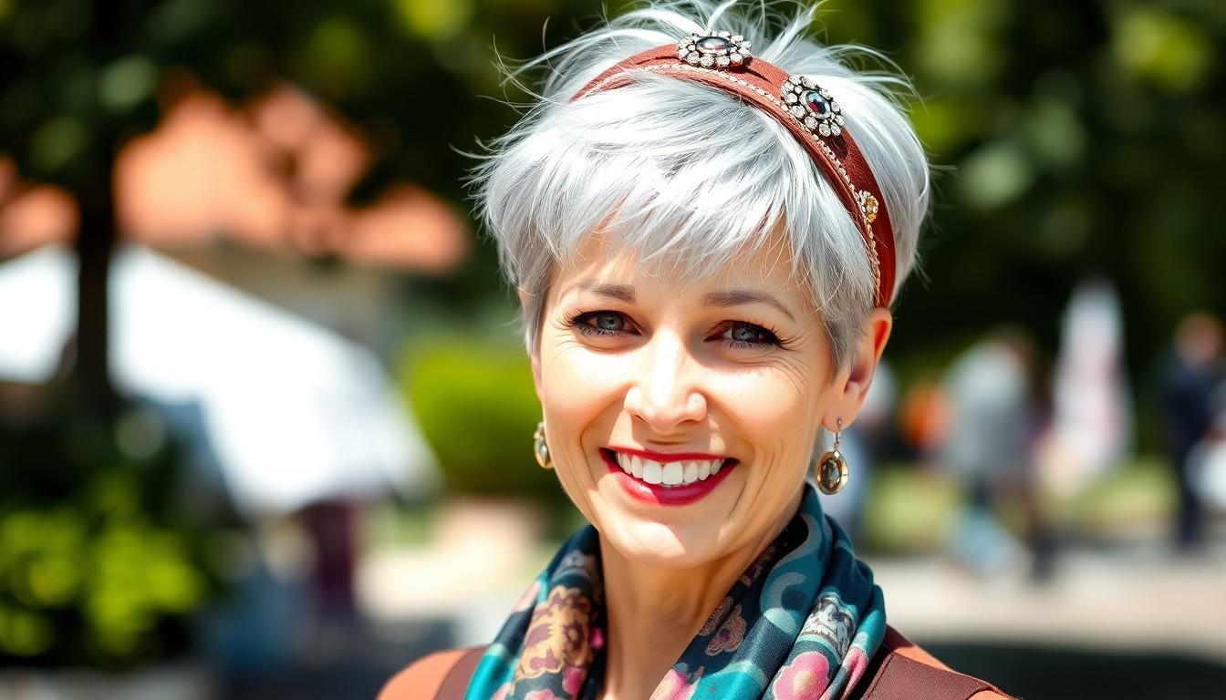 10 Stunning Short Gray Hairstyles That Celebrate Your Natural Beauty 18 10 Stunning Short Gray Hairstyles That Celebrate Your Natural Beauty 17