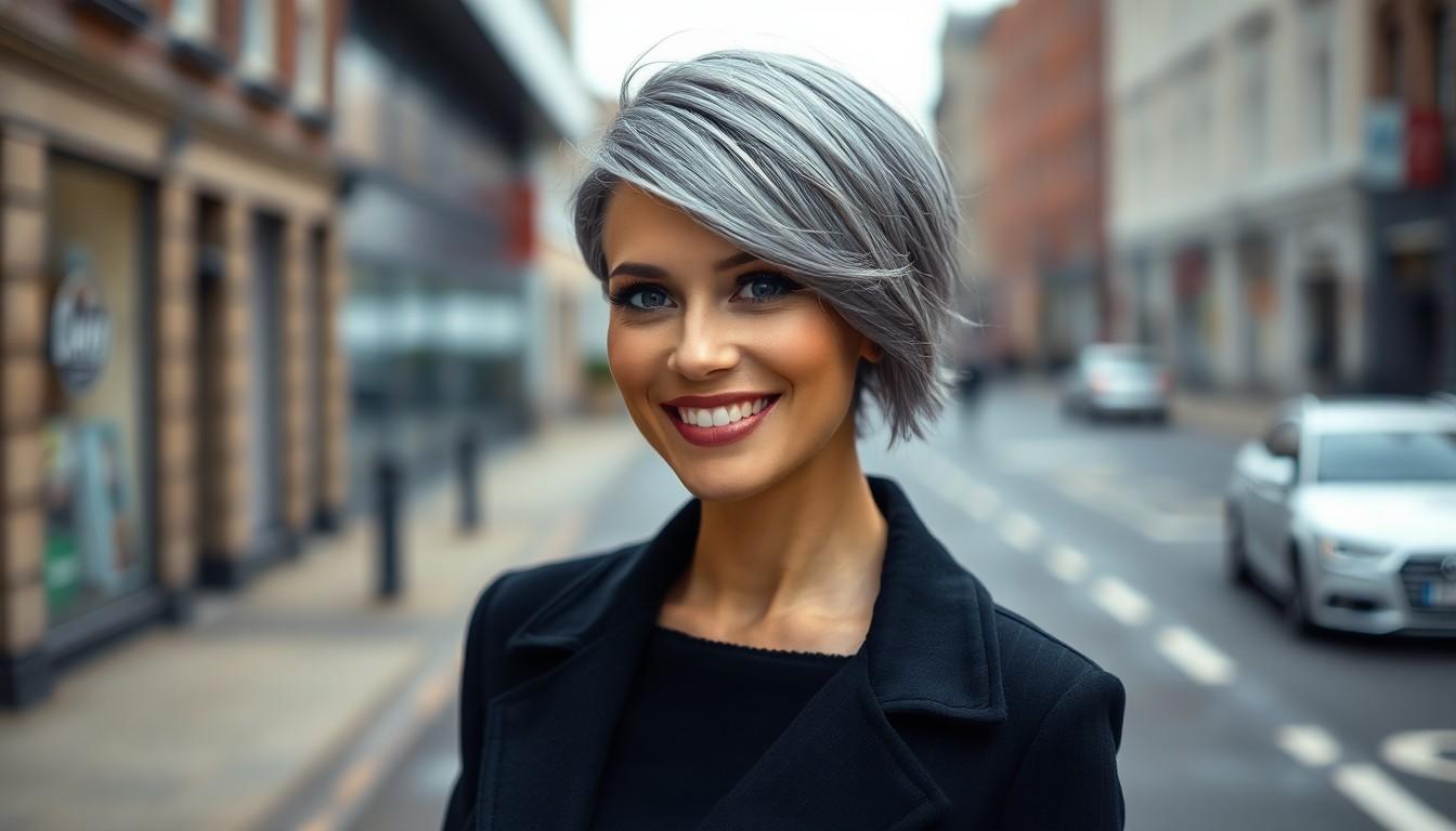 10 Stunning Short Gray Hairstyles That Celebrate Your Natural Beauty 4 10 Stunning Short Gray Hairstyles That Celebrate Your Natural Beauty 3