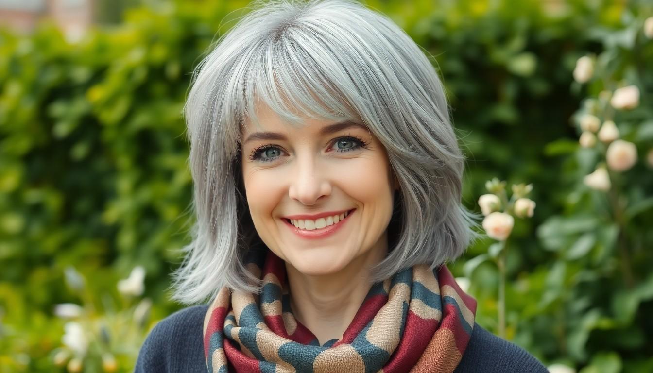 10 Stunning Short Gray Hairstyles That Celebrate Your Natural Beauty 10 10 Stunning Short Gray Hairstyles That Celebrate Your Natural Beauty 9