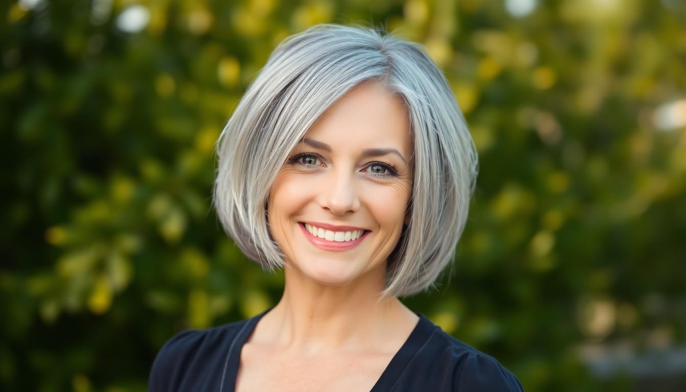 10 Stunning Short Gray Hairstyles That Celebrate Your Natural Beauty 12 10 Stunning Short Gray Hairstyles That Celebrate Your Natural Beauty 11