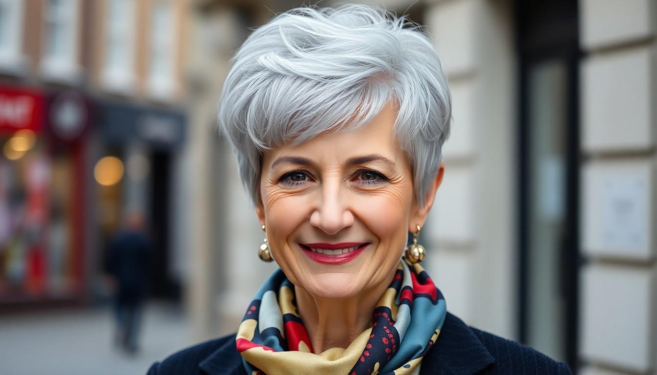 10 Stunning Short Gray Hairstyles That Celebrate Your Natural Beauty 2 10 Stunning Short Gray Hairstyles That Celebrate Your Natural Beauty 1