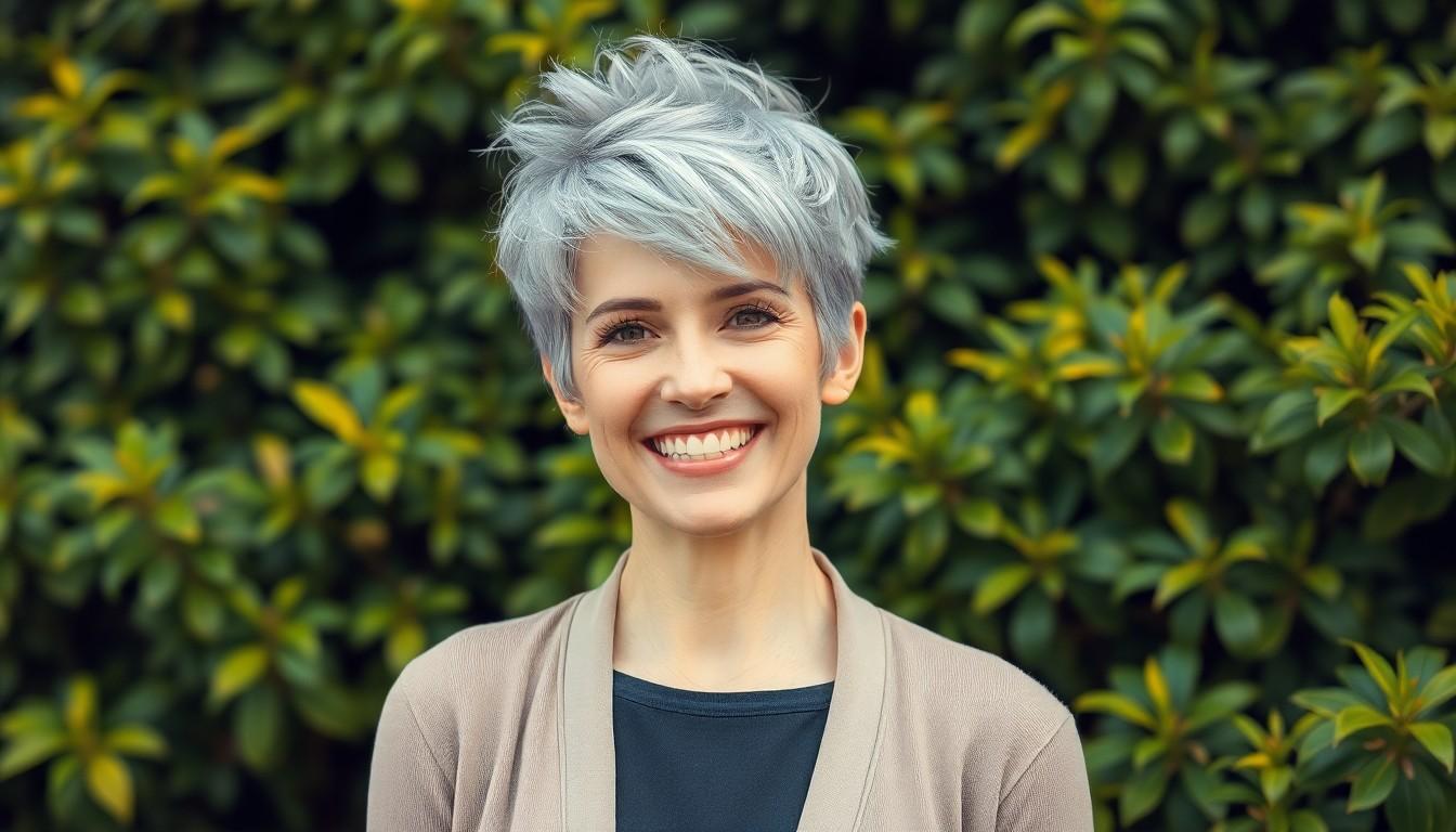 10 Stunning Short Gray Hairstyles That Celebrate Your Natural Beauty 6 10 Stunning Short Gray Hairstyles That Celebrate Your Natural Beauty 5