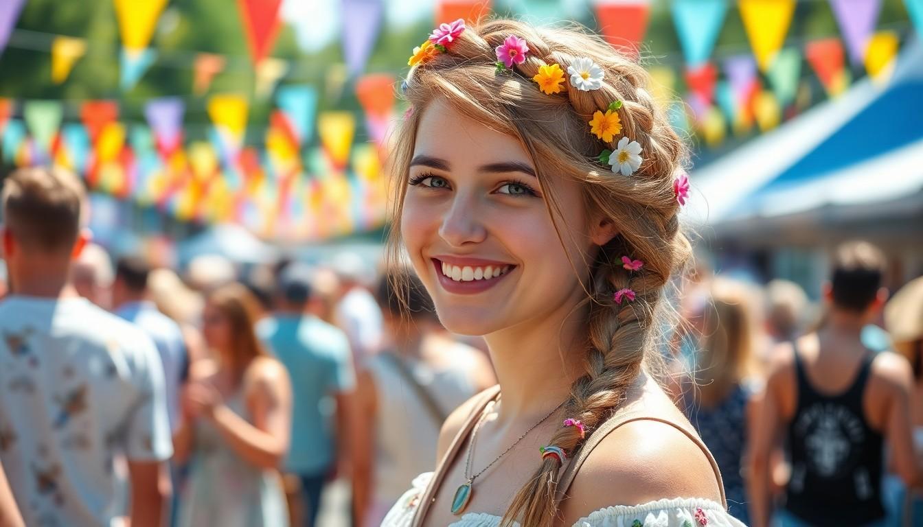 10 Gorgeous Festival Hairstyles to Rock This Summer | Easy & Instagram-Worthy Looks 2 10 Gorgeous Festival Hairstyles to Rock This Summer | Easy & Instagram-Worthy Looks 1