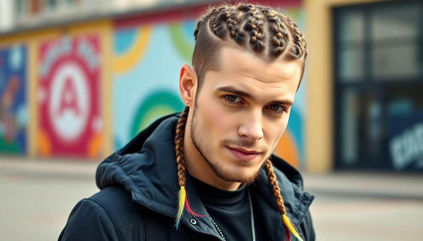 20 Epic Braid Styles for Men: Cool Looks That Turn Heads | Ultimate Guide 16 20 Epic Braid Styles for Men: Cool Looks That Turn Heads | Ultimate Guide 15