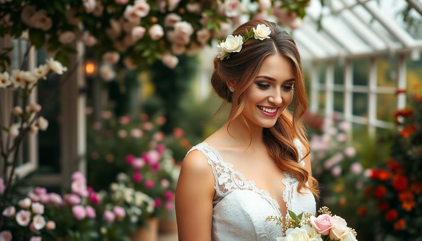 20 Stunning Half-Up, Half-Down Wedding Hairstyles Every Bride Will Love 18 20 Stunning Half-Up, Half-Down Wedding Hairstyles Every Bride Will Love 17