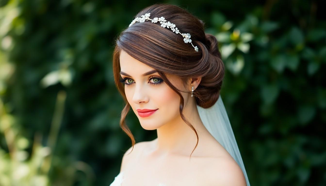 20 Stunning Half-Up, Half-Down Wedding Hairstyles Every Bride Will Love 6 20 Stunning Half-Up, Half-Down Wedding Hairstyles Every Bride Will Love 5
