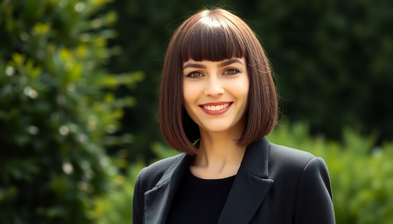 10 Chic Blunt Bob Hairstyles That Will Transform Your Look in 2025 4 10 Chic Blunt Bob Hairstyles That Will Transform Your Look in 2025 3